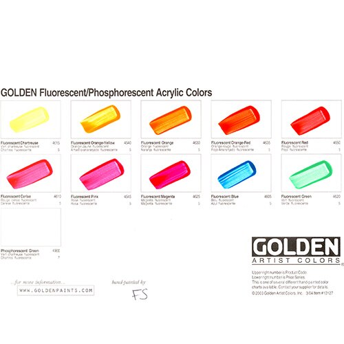 Golden, Fluid Acrylic, Paint, 4oz